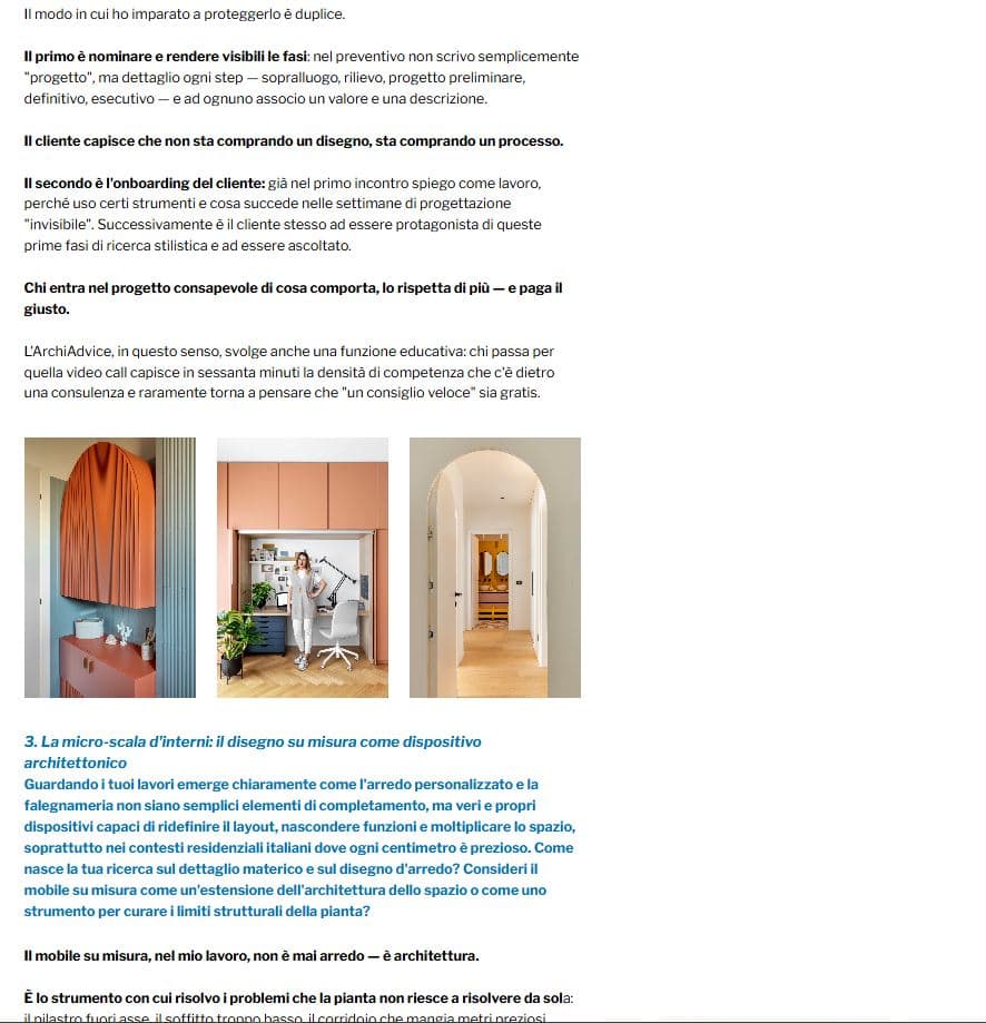 Archiboost Talks | MP_Archistudio: L'Empatia per un Approccio Sartoriale - 5